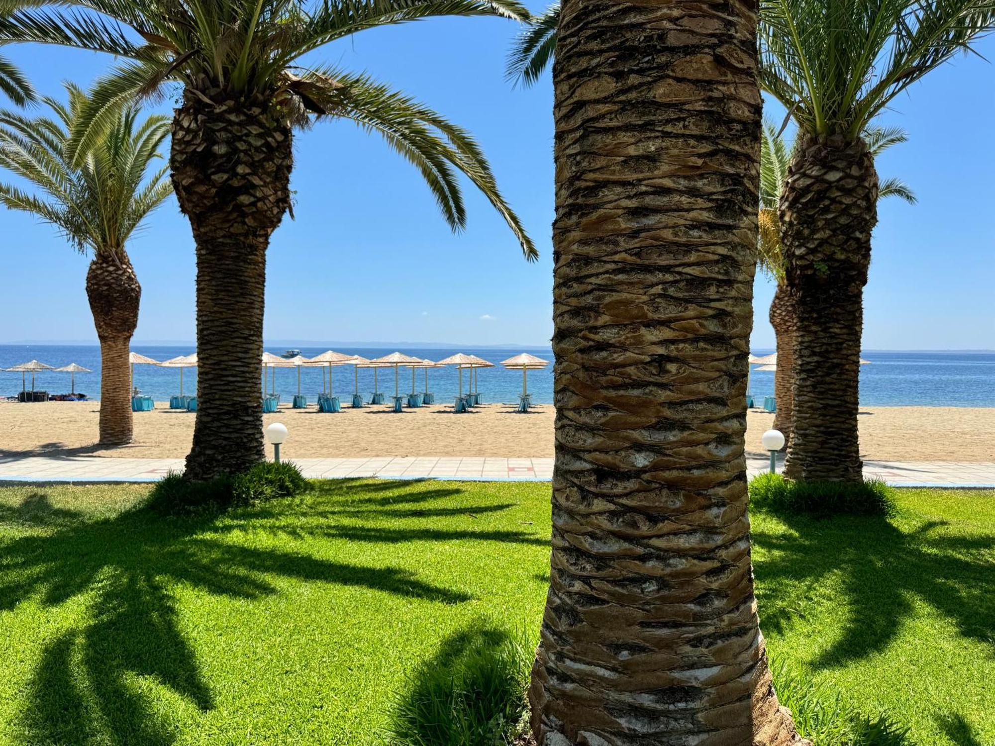 Olympion Beach Hotel Gerakini Exteriör bild